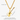 Gold-tone guitar pendant necklace dimensions, pendant 5.3 cm (2 in) long and 1.7 cm (0.7 in) wide, 0.2 cm (0.08 in) thick, 0.3 cm (0.1 in) chain width, 60 cm (23.6 in) chain length