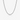 silver-tone twisted rope chain necklace on a white background