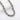 close-up of a thick silver-tone twisted rope chain on a white surface
