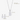 Necklace and earrings set 40cm chain with 5cm extender and 1.8cm drops