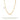 Gold-tone snake chain necklace dimensions, 3 mm (0.1 in) wide, 50 cm (19.7 in) and 60 cm (23.6 in) lengths