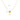 Heart pendant necklace size diagram showing a 0.3 in by 0.2 in pendant