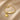 Gold-tone curved bar bracelet for kids with a crown charm, engraved