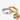 Anillos de pareja de acero inoxidable dorado y plateado grabados con forever y love you