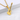 Plain gold-tone guitar pendant necklace on a box chain, no engraving