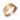 Gold-tone multilayer strand bracelet showing brown inner side and clasp